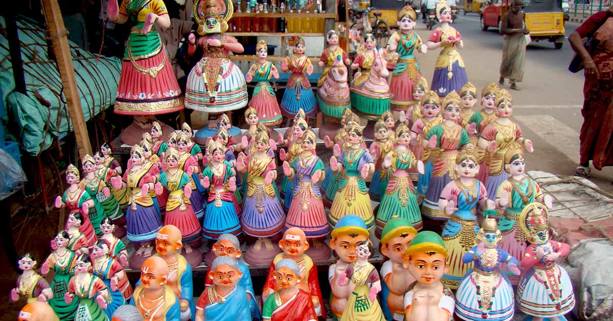 Tanjore Dancing Dolls